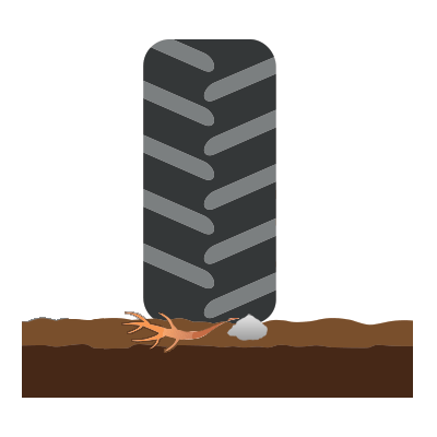 Mieszanka gumy do lasu