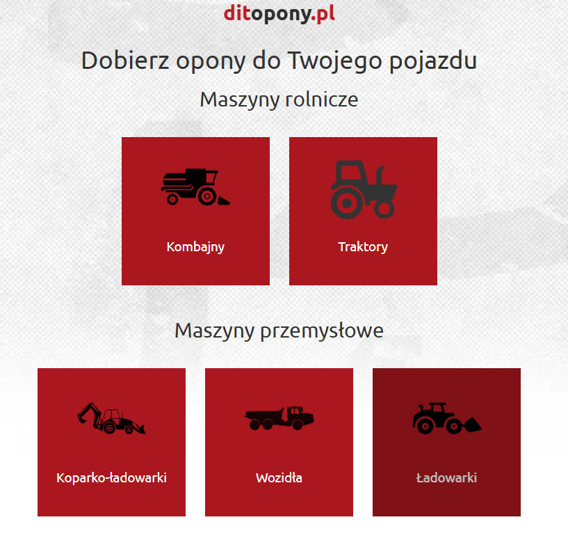 Dobieranie opon do maszyn przemysłowych