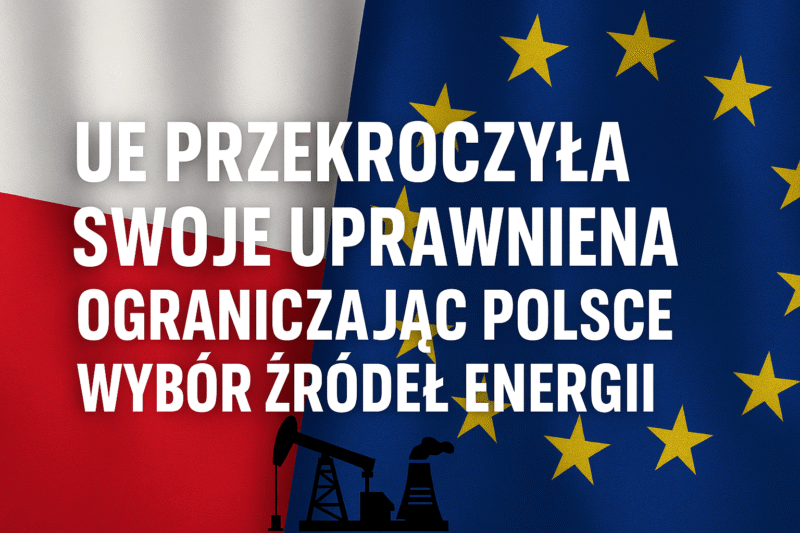 Polska nie musi wdrażać Zielonego Ładu.